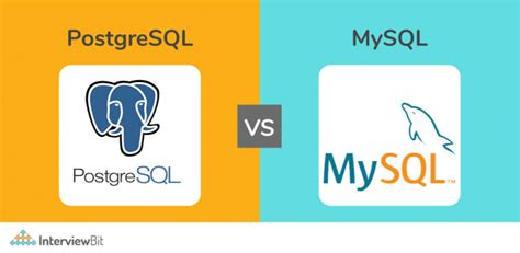 Image result for Comparison Table of MySQL and PostgreSQL