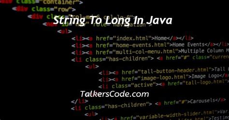 Image result for Java String to Long