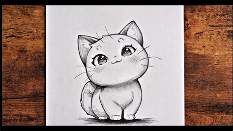 Toradh íomhá ar How to Draw a Cute Cat