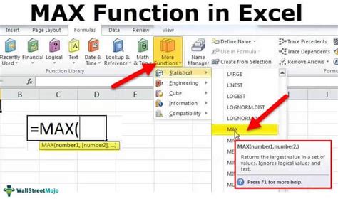 Max Function Excel に対する画像結果