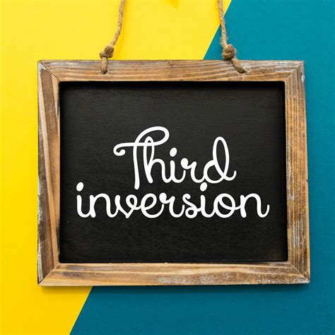 Image result for Third Inversion