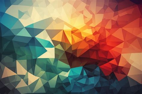 Image result for Colorful Triangle Pattern Background