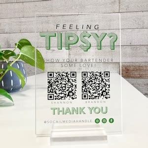 Image result for Tipping QR Code Sign