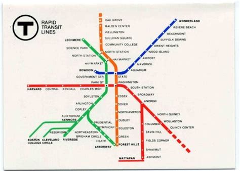 Image result for Boston Red Line Map and Schedule