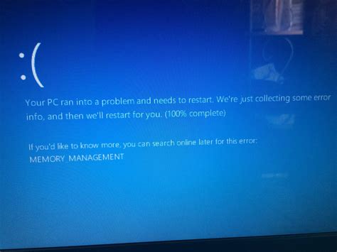 Image result for Memory Management Error