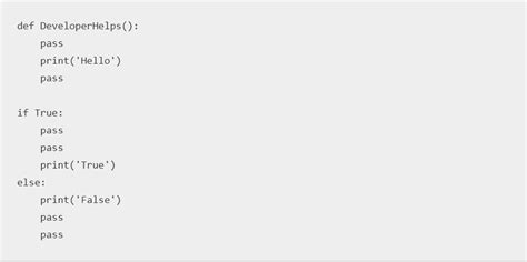 Image result for Pass Statement in Python