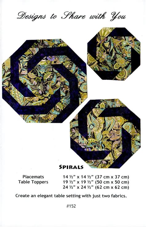 Image result for Spiral Table Topper Pattern