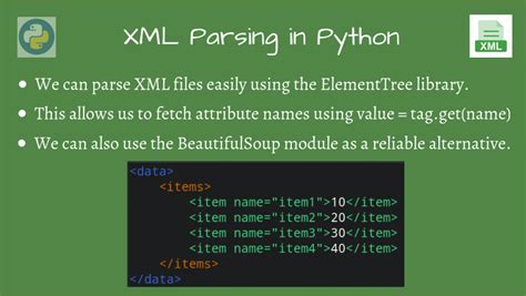 תוצאת תמונה עבור Create XML Format Using Python