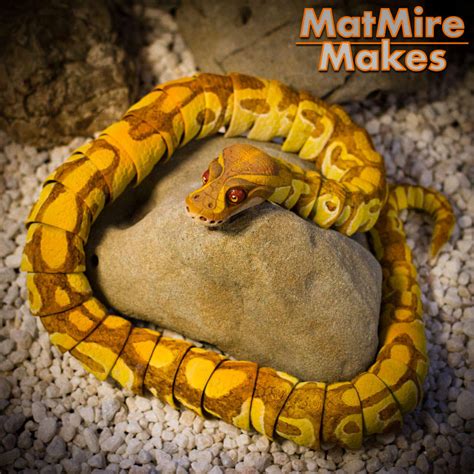 3D Model Toy for Python Snake に対する画像結果