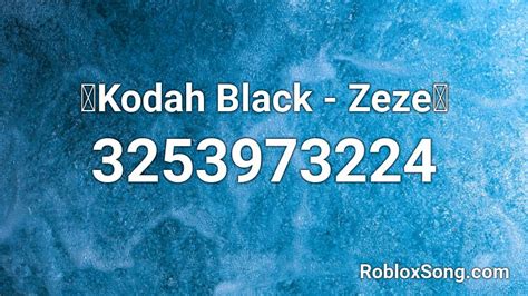 Image result for Zeze ID Code for Roblox