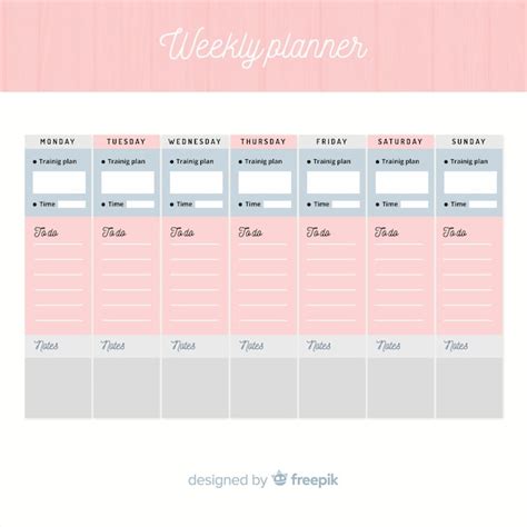 Image result for Colorful Weekly Assignment Schedule Template