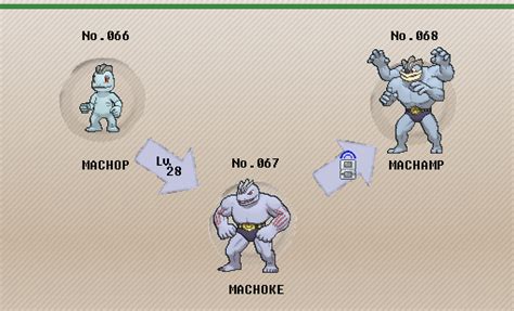 Machop Evolution に対する画像結果