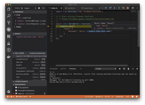 Image result for Vscode Firebase