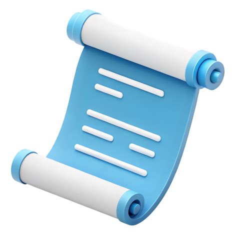 Image result for Script Icon Blue Scroll