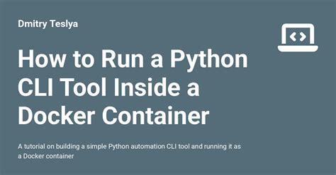 Image result for Python CLI Tool