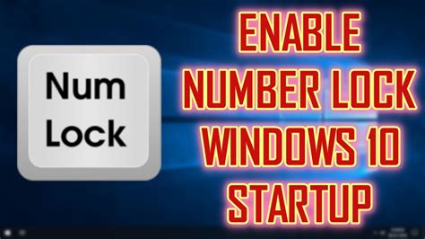 Image result for Num Lock On Startup