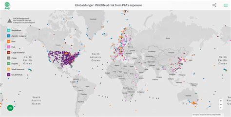 Image result for Pfas in Water Map