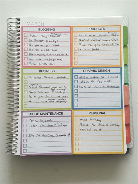 Image result for Color-Coded Planner