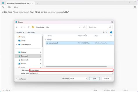Create a PowerShell Script に対する画像結果