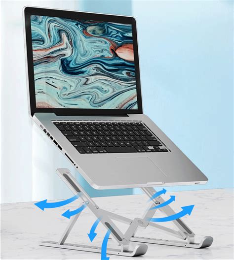 Image result for Desktop Adjustable Computer Stand