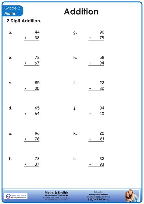 Image result for Grade 2 Math Practice Worksheets