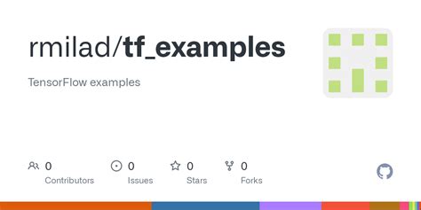 Image result for Tensorflow Examples