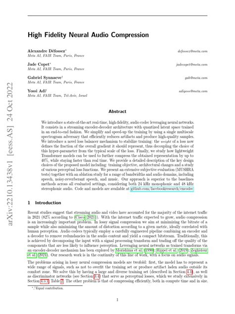 Image result for Neural Compressor Audio