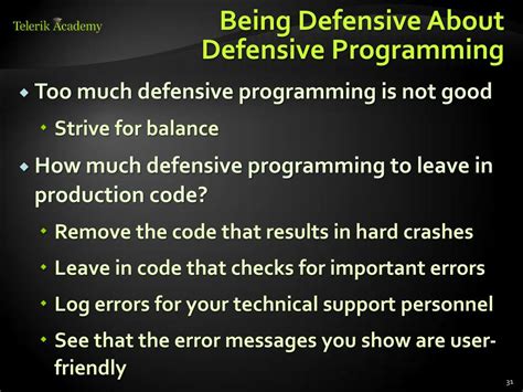 Image result for Defensive Programming