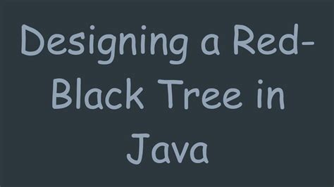 Image result for Red Black Tree in Java