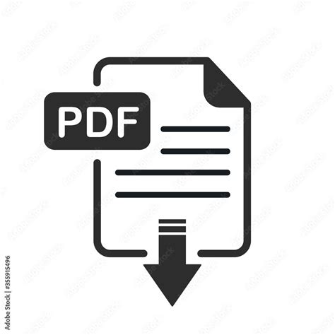 Image result for Adobe PDF Icon Vector