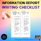 Afbeeldingsresultaten voor Report Writing Checklist