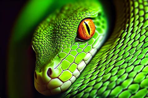 Image result for Green Python Snake