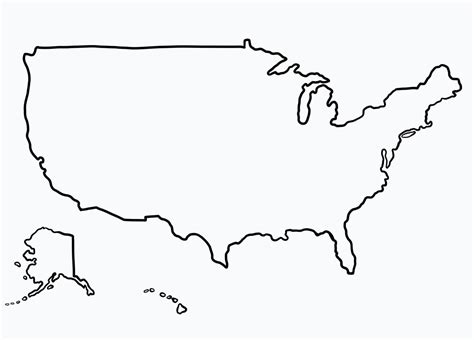 Image result for How to Draw a Us Map