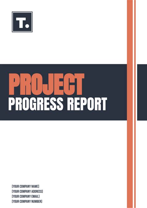 Free Project Progress Report Template to Edit Online