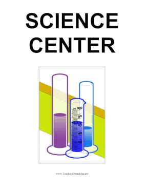 Image result for Science Center Sign