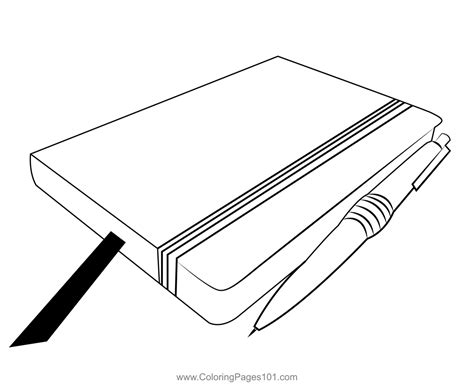 Image result for Notebook Paper Coloring Page