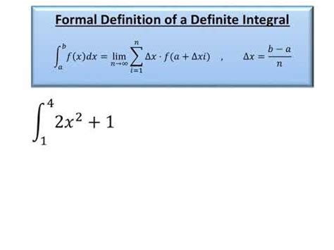 Toradh íomhá ar What Is a Definite Integral