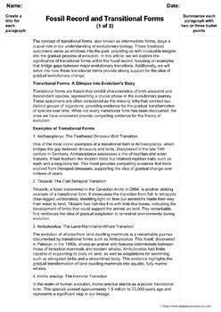 Image result for Transitional Forms