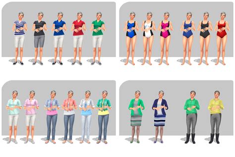 Toradh íomhá ar Sims 4 Styled Looks Mod