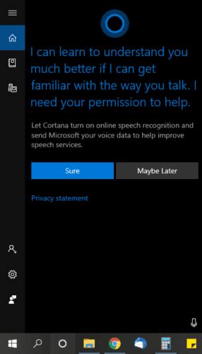 Image result for Setup Cortana for Voice Control