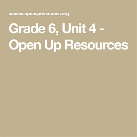 Image result for Unit 6 Unit Test Math Open Up Resources