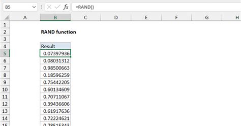 Excel Rand Distribution に対する画像結果