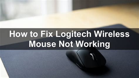 Image result for Logitech Wireless Mouse Stopped Working