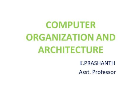 Image result for Computer Architecture & Organization
