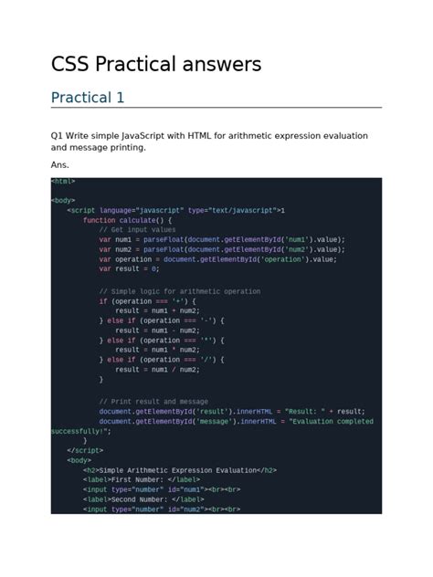 Image result for CSS Practical Assignment Design