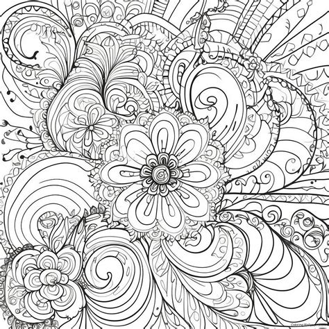 Image result for Intricate Design Coloring Pages