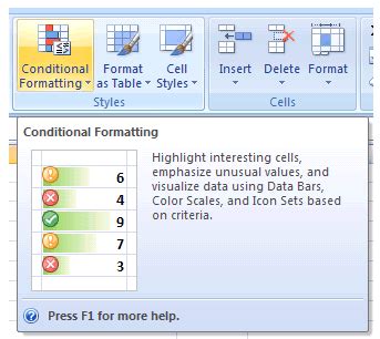 Image result for How to Access Full Conditional Formatting