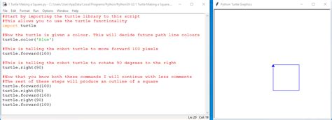 Image result for How to Draw a Square with Turtle On Python