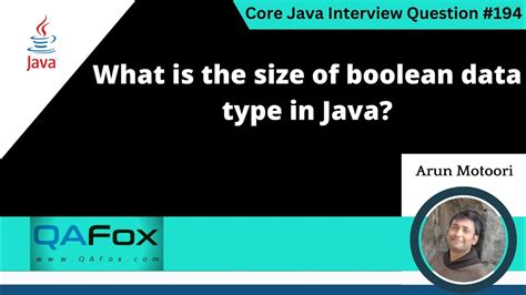 Image result for Boolean Data Type in Java Size