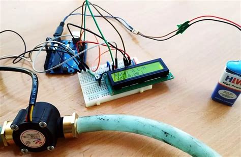 Image result for Flow Meter Relay Arduino